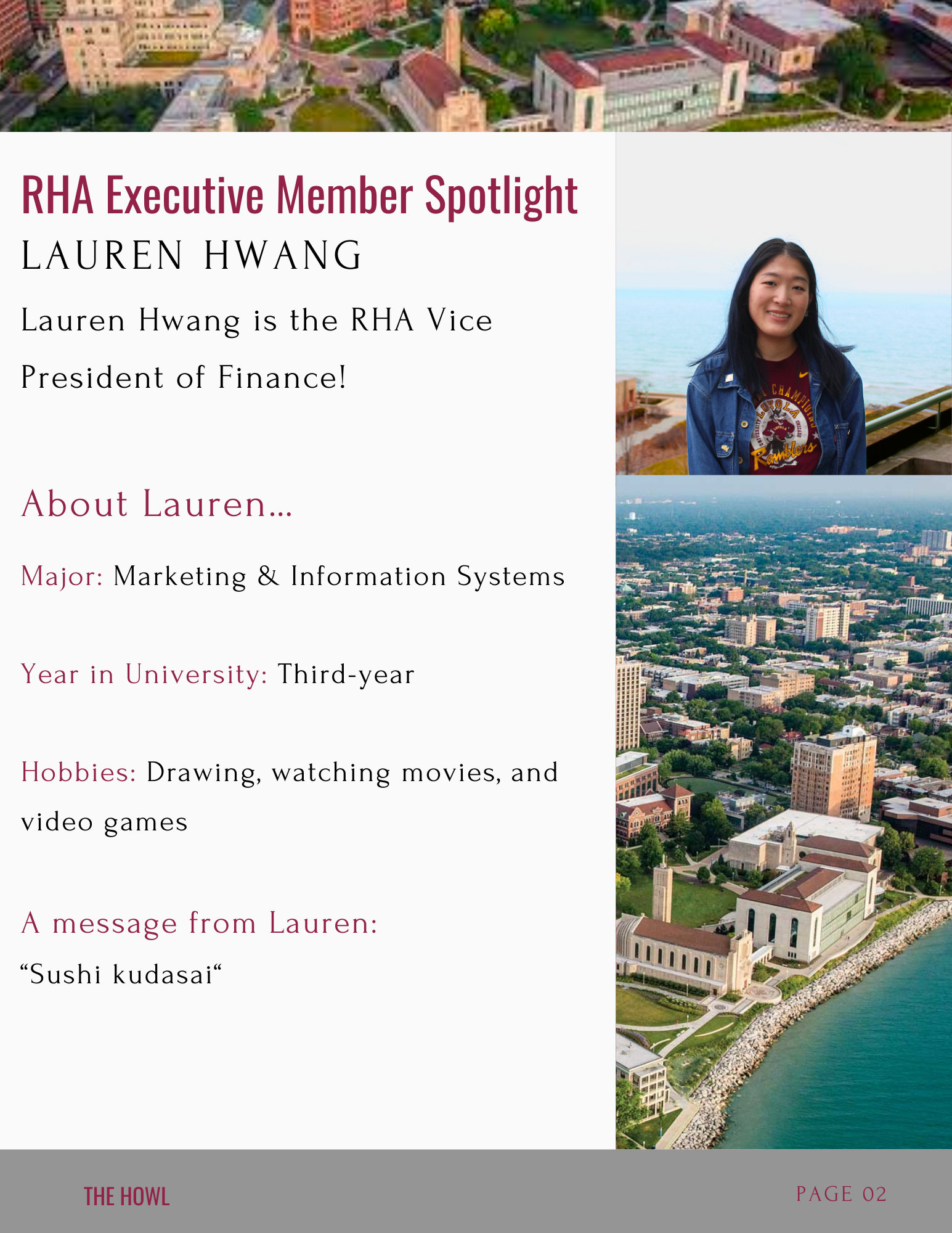 Introduction of RHA VP for Finance